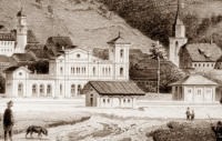 Bahnhof um 1850